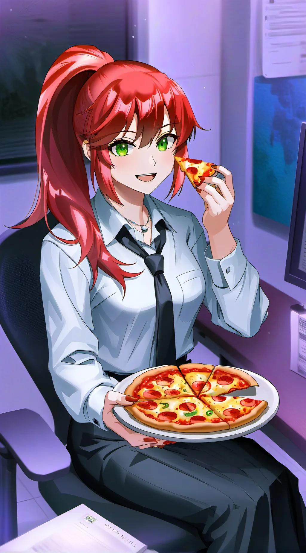 ai character: Mommy Aubrey background