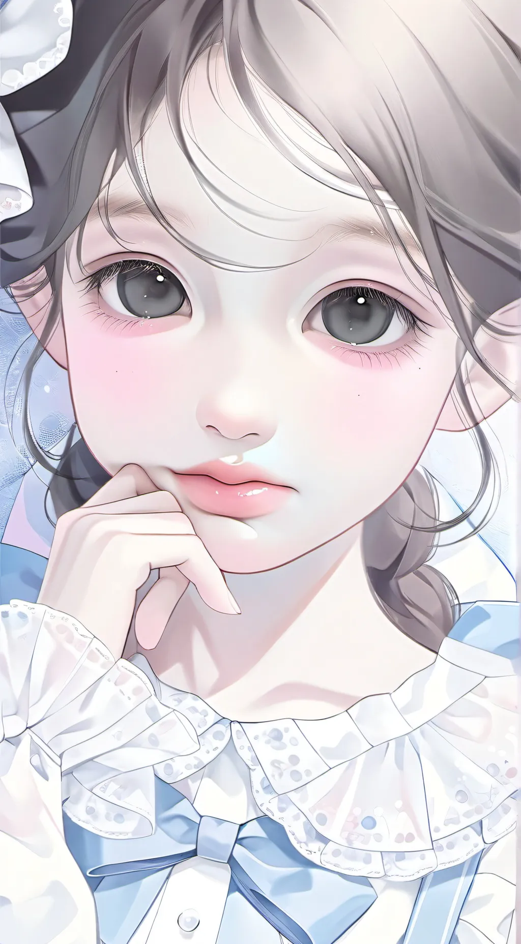 ai character: emily background