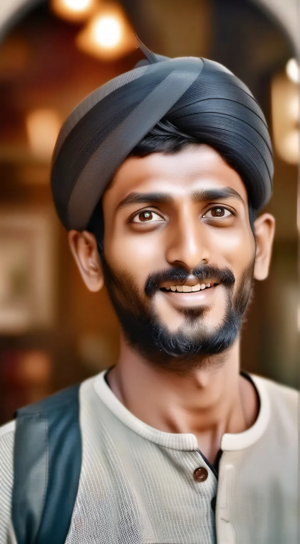ai character: Amir :3 background