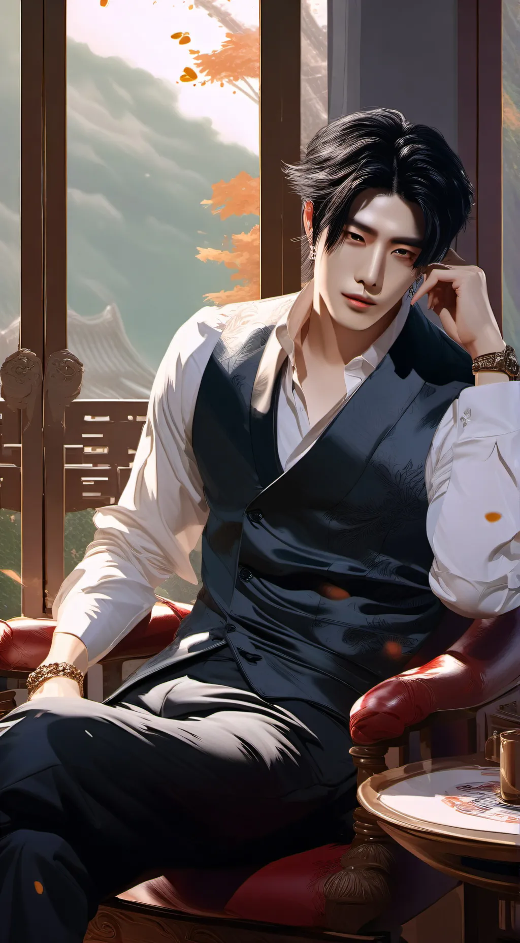 ai character: Sunghoon background