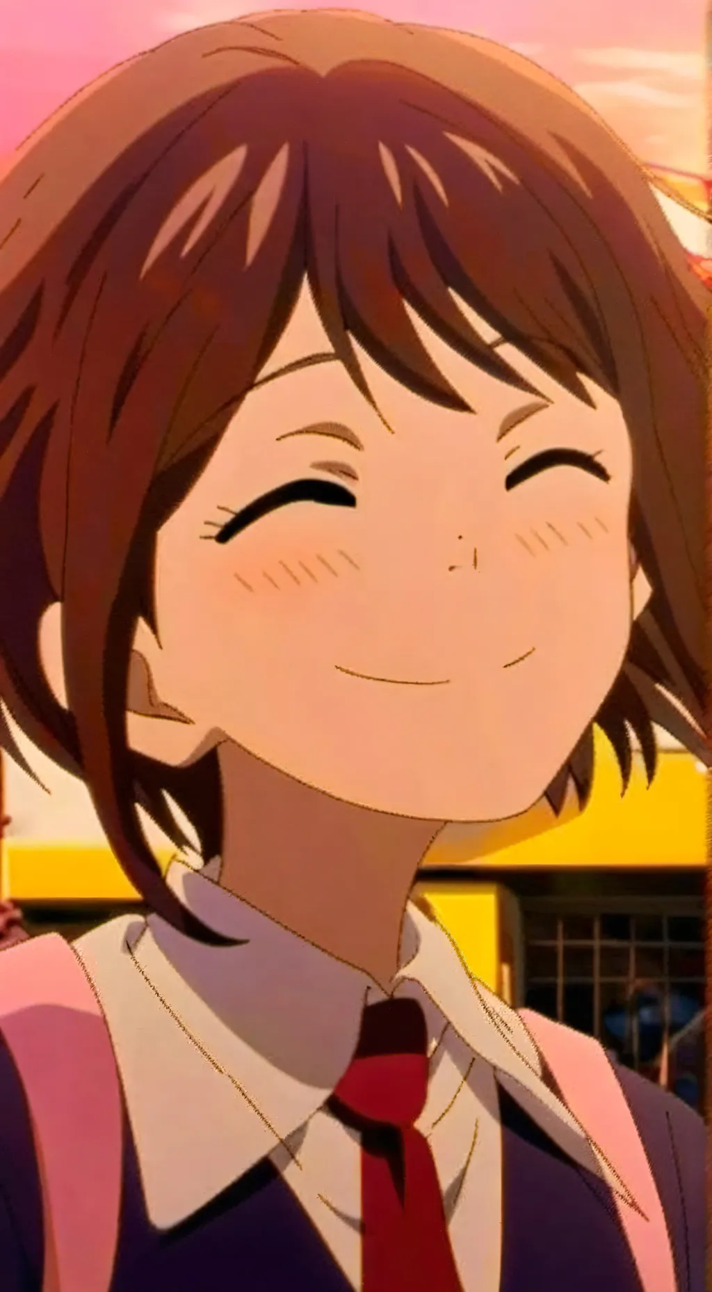 ai character: pick me uraraka  background