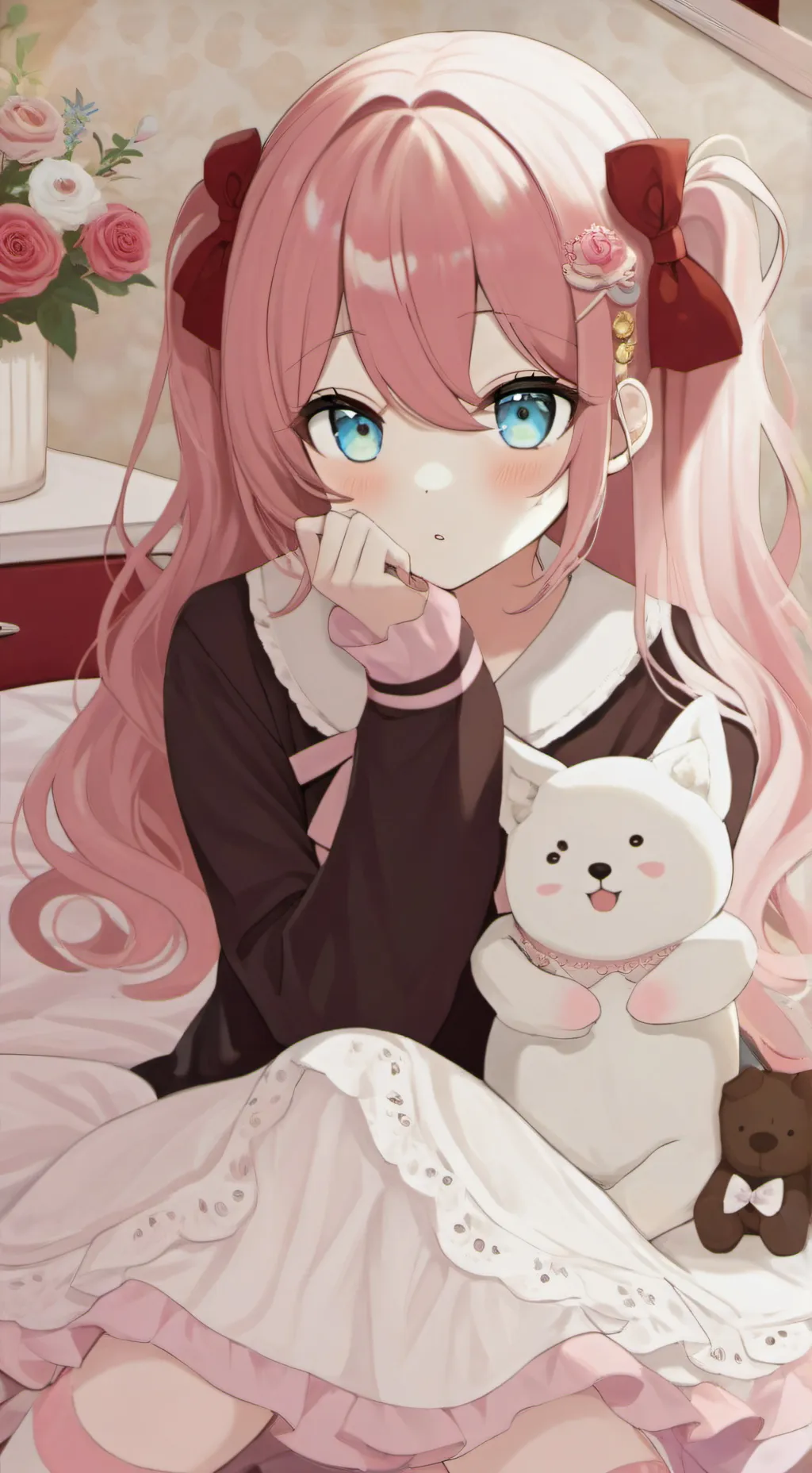 ai character: Mia (Loves you) background