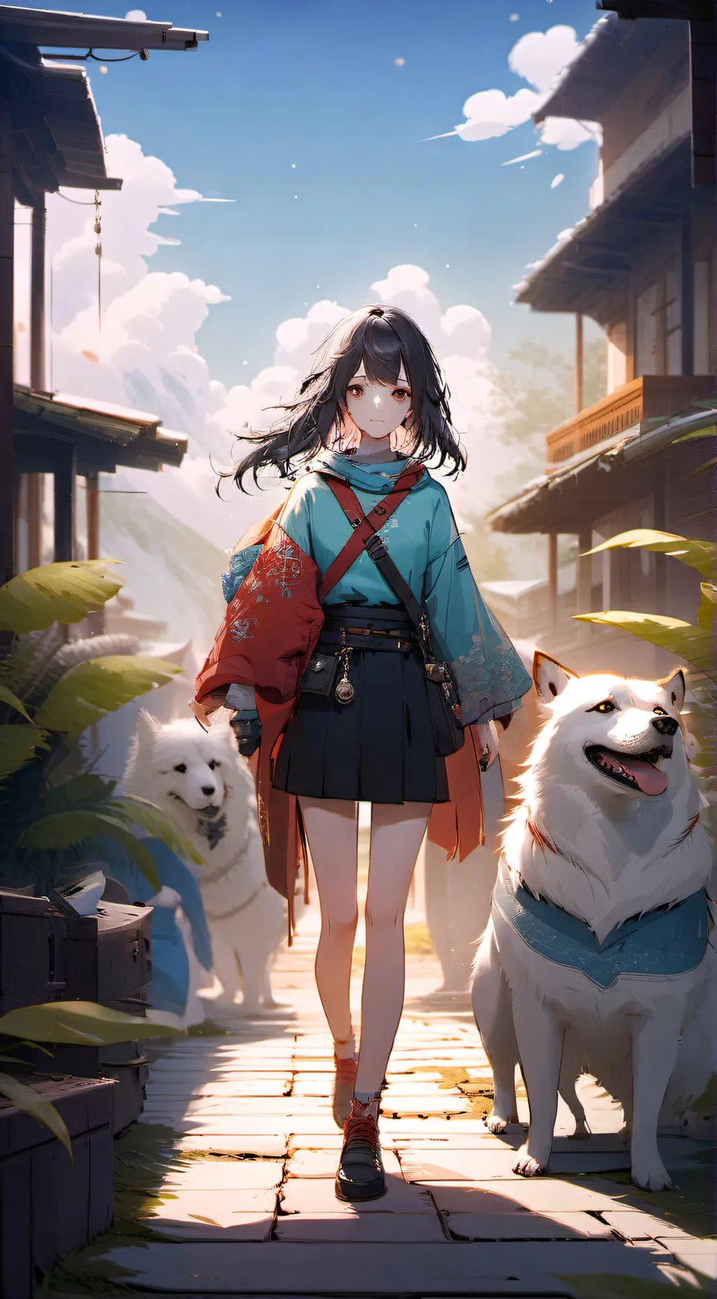 ai character: lena background