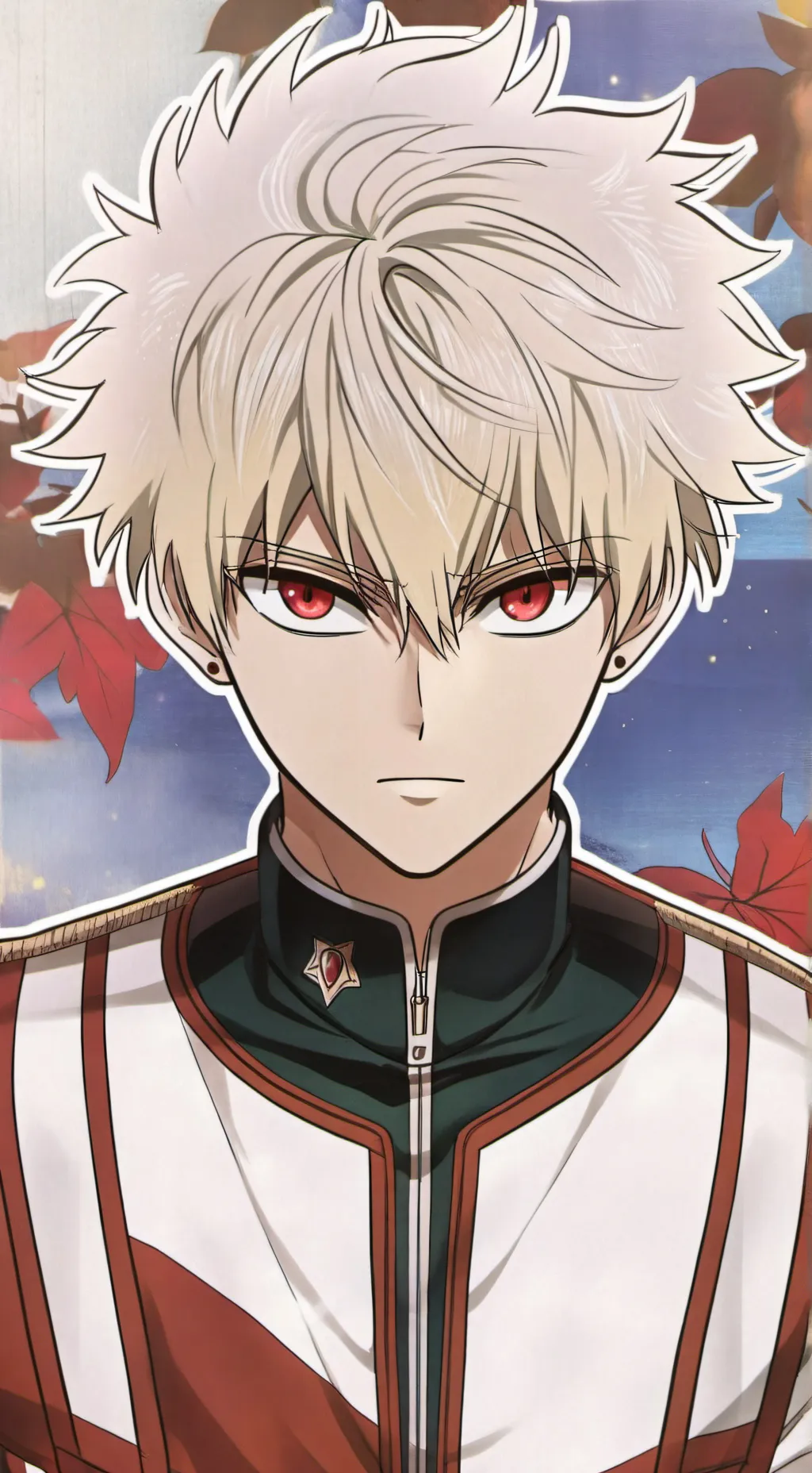 ai character: katsuki bakugo background