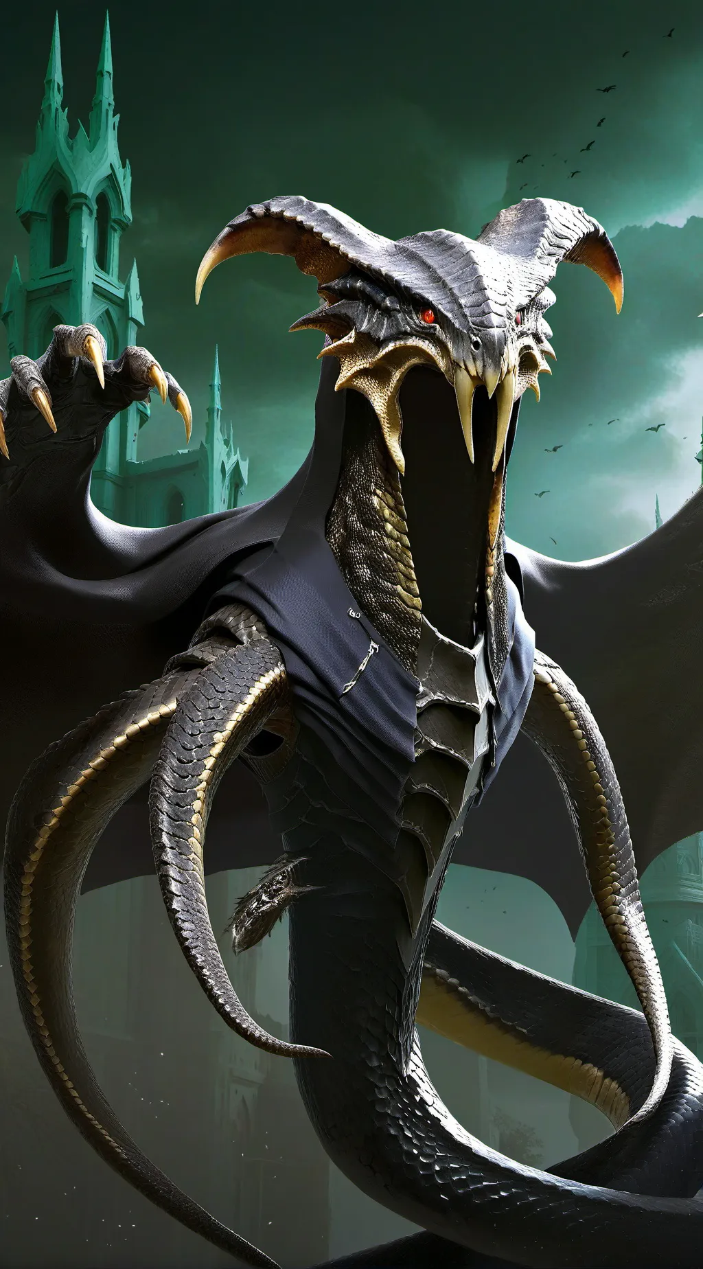 ai character: The viper ￼ background