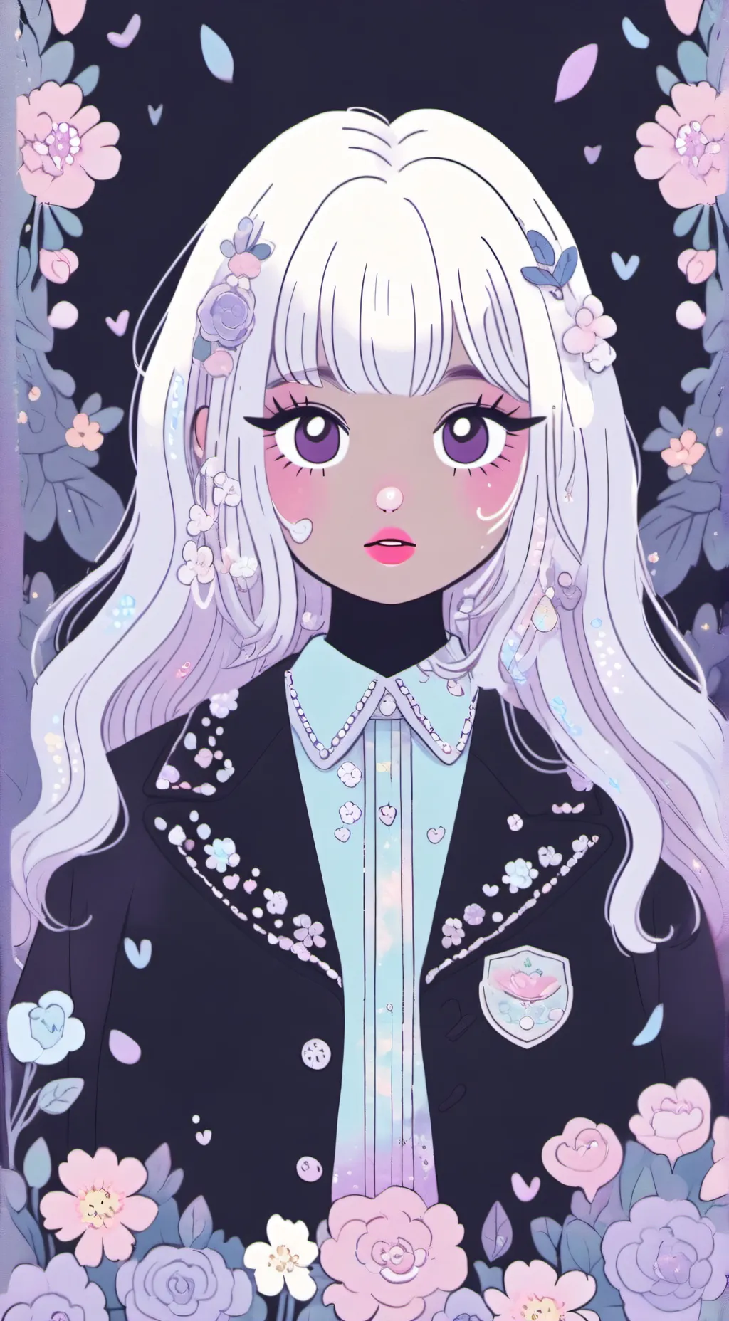 ai character: Friend group. background