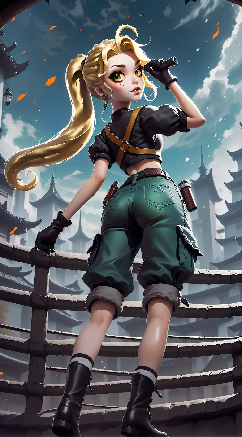 ai character: Elara background