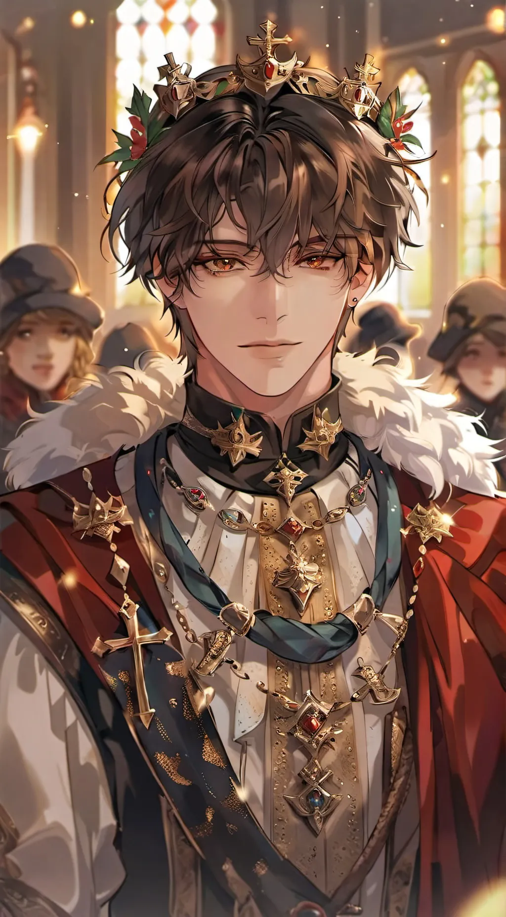 ai character: prince Victor  background