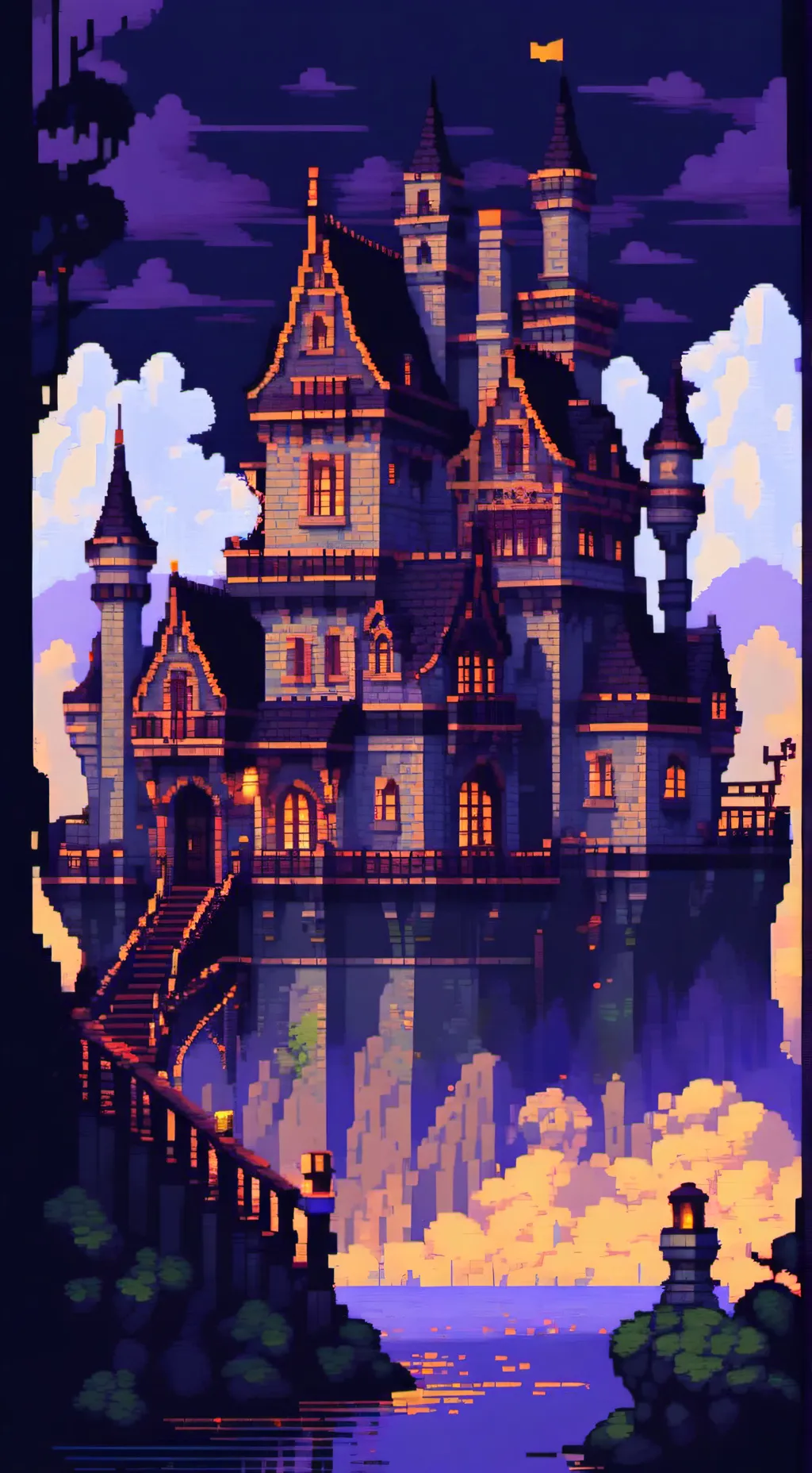 ai character: Hogwarts background