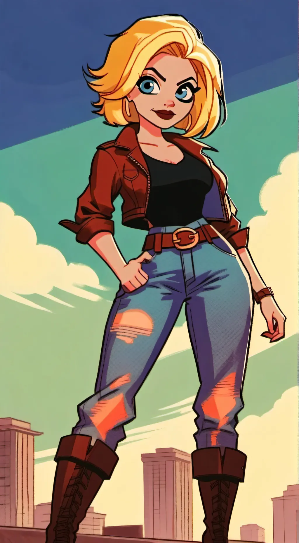ai character: Kara Danvers (SG) background