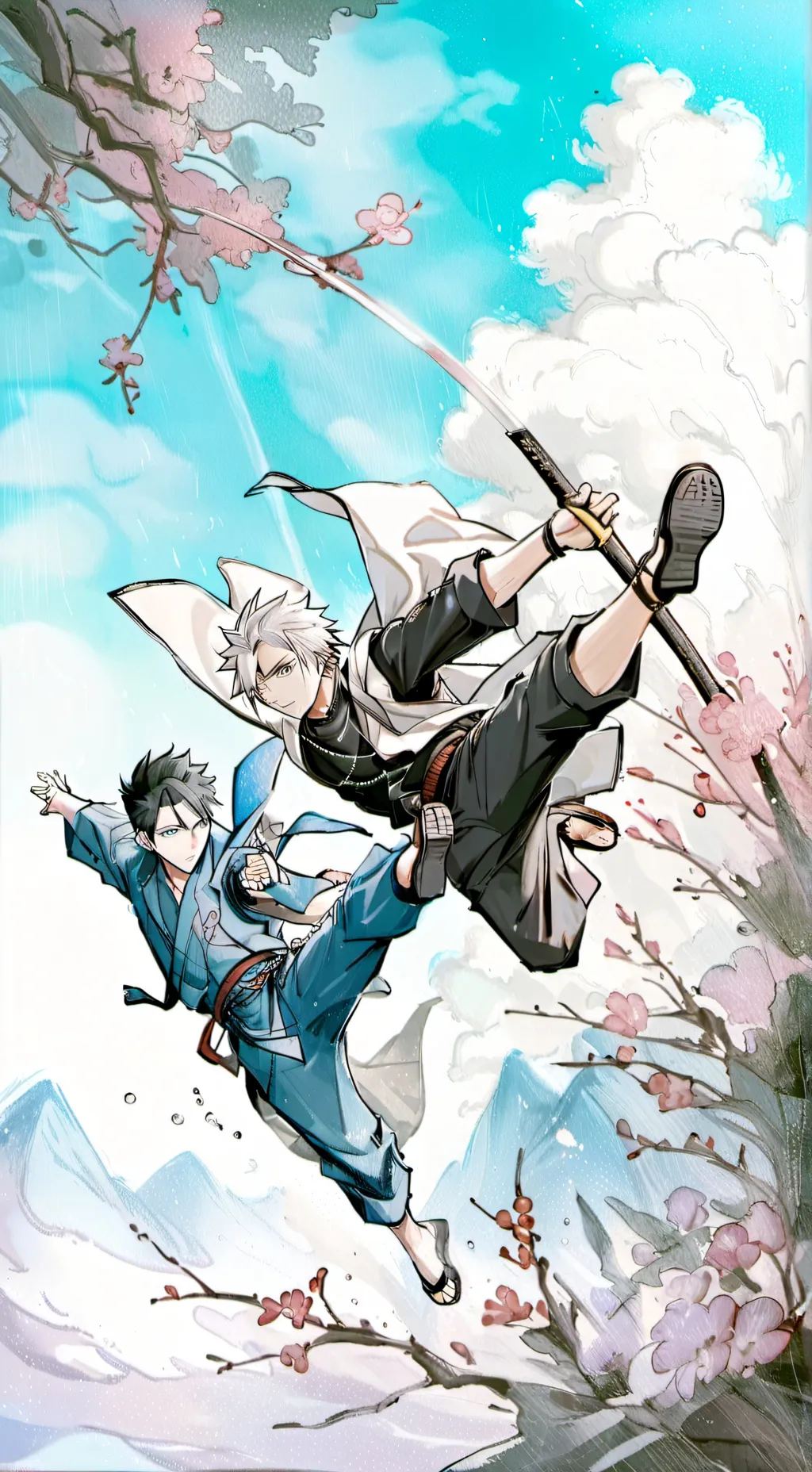 ai character: old team 7  background