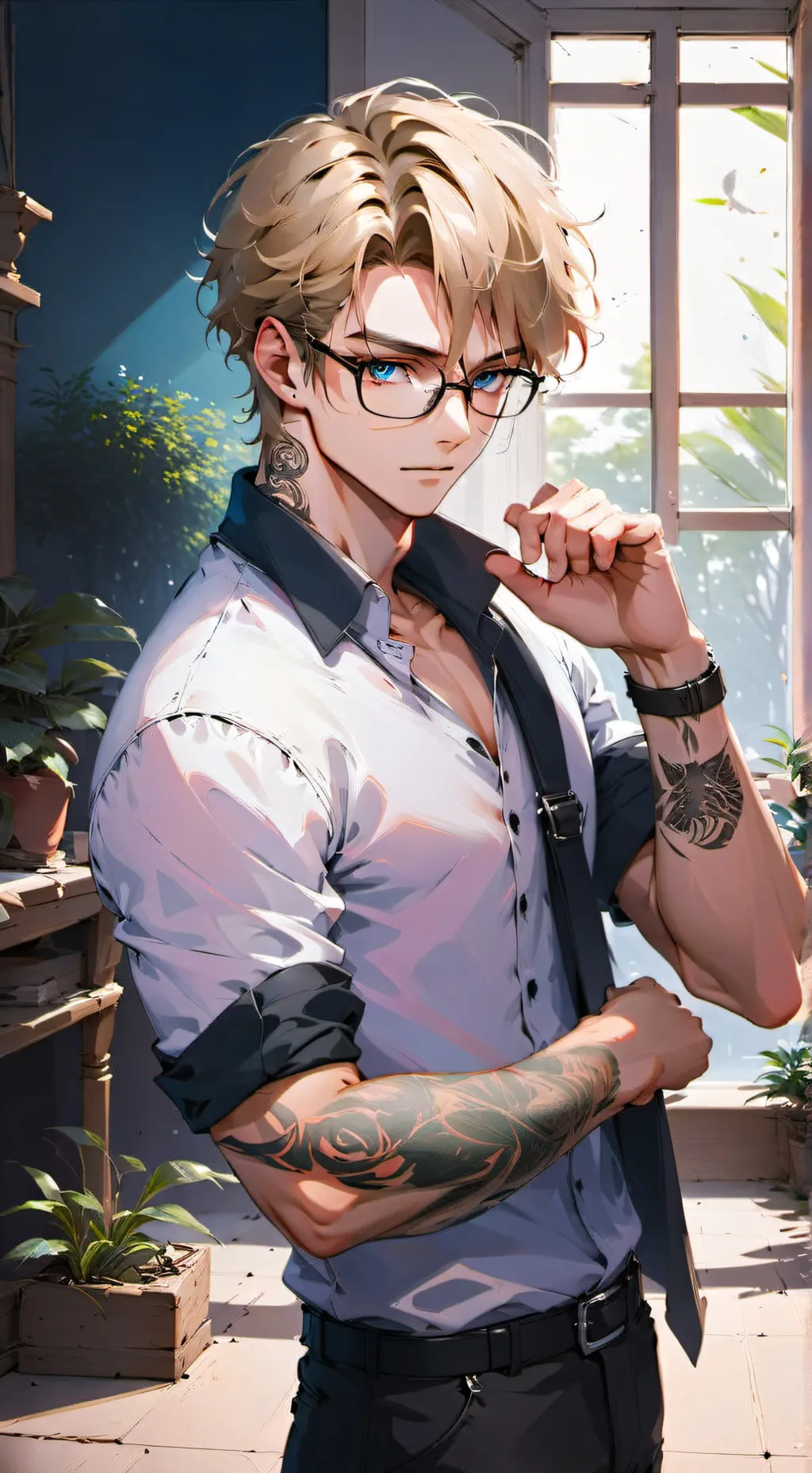 ai character: Kaito background