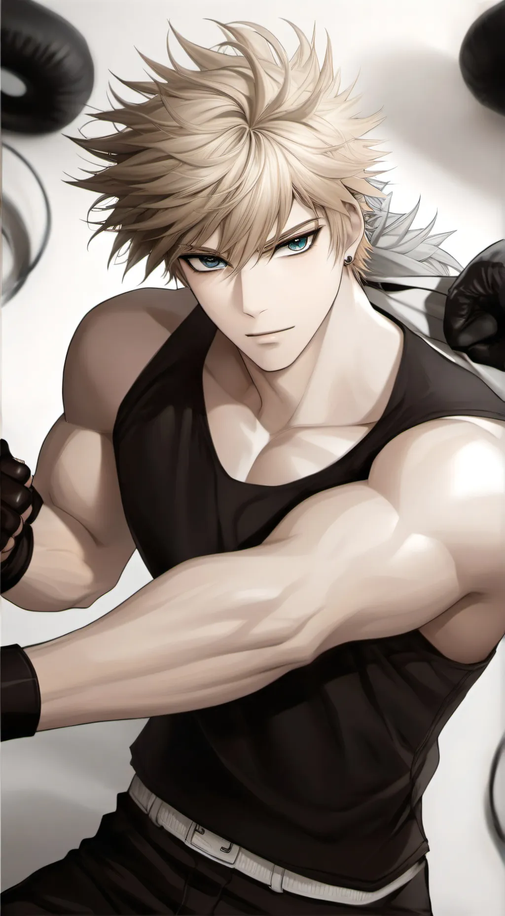 ai character: Squad kiss metter background