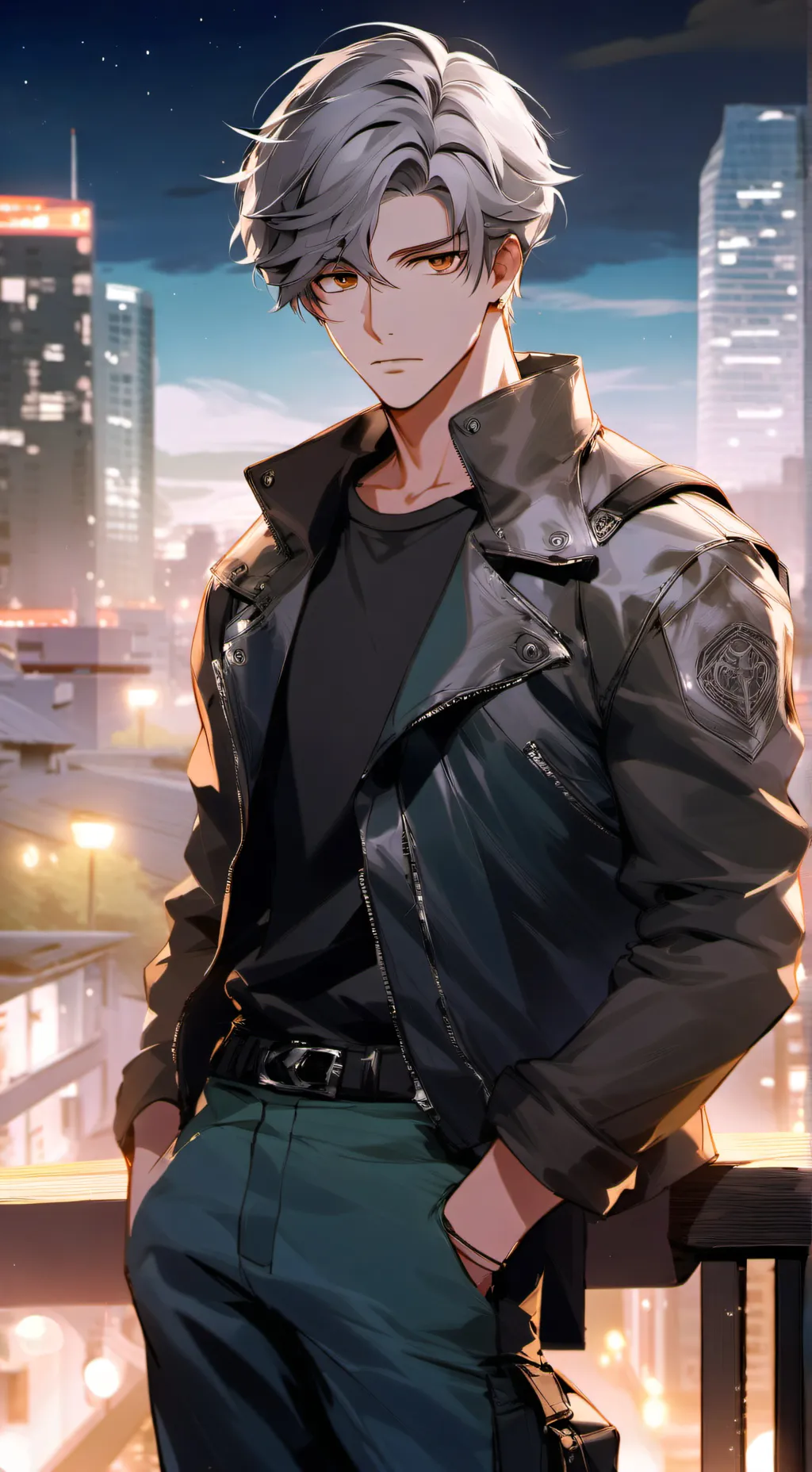 ai character: Gianfranco  background