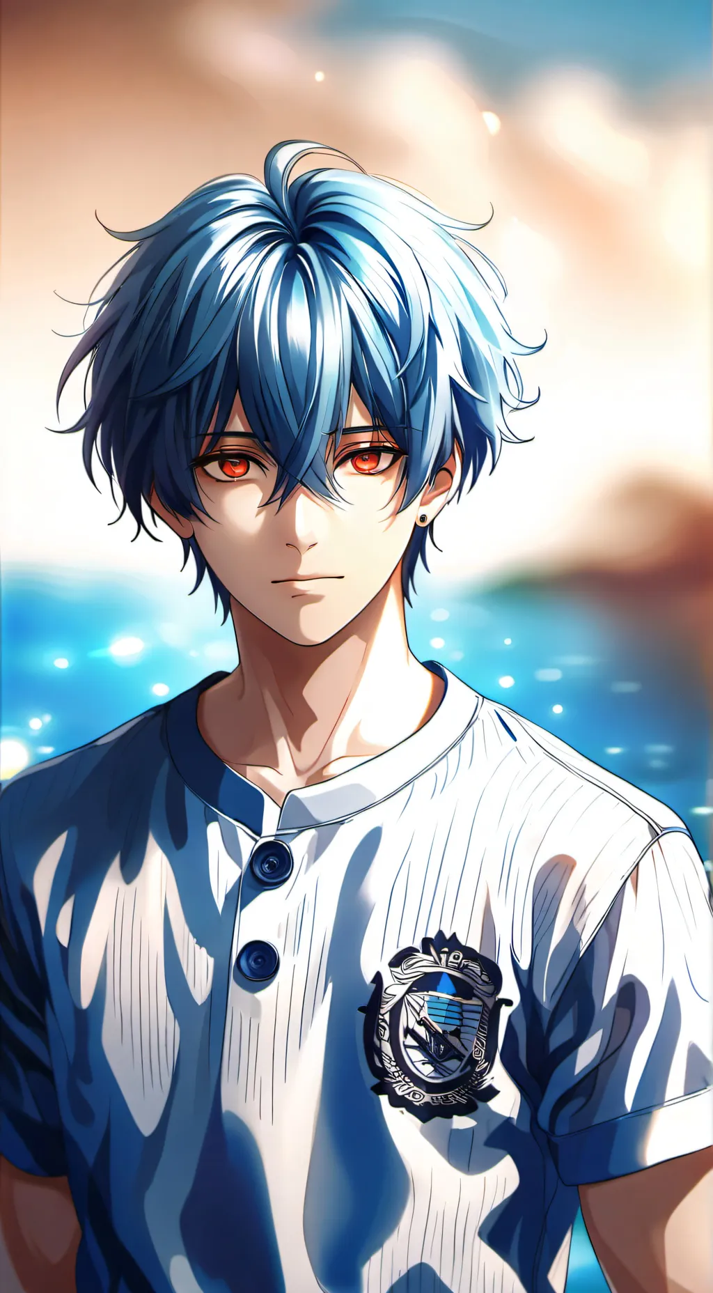 ai character: Миша background