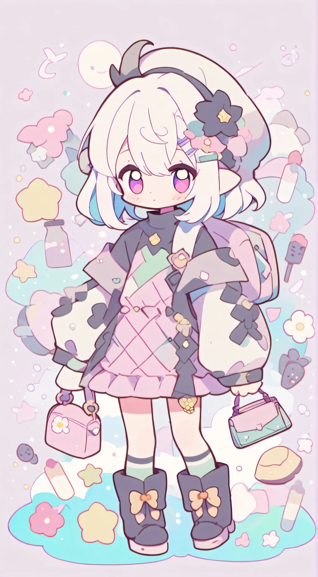 ai character: Shoto ✨ background