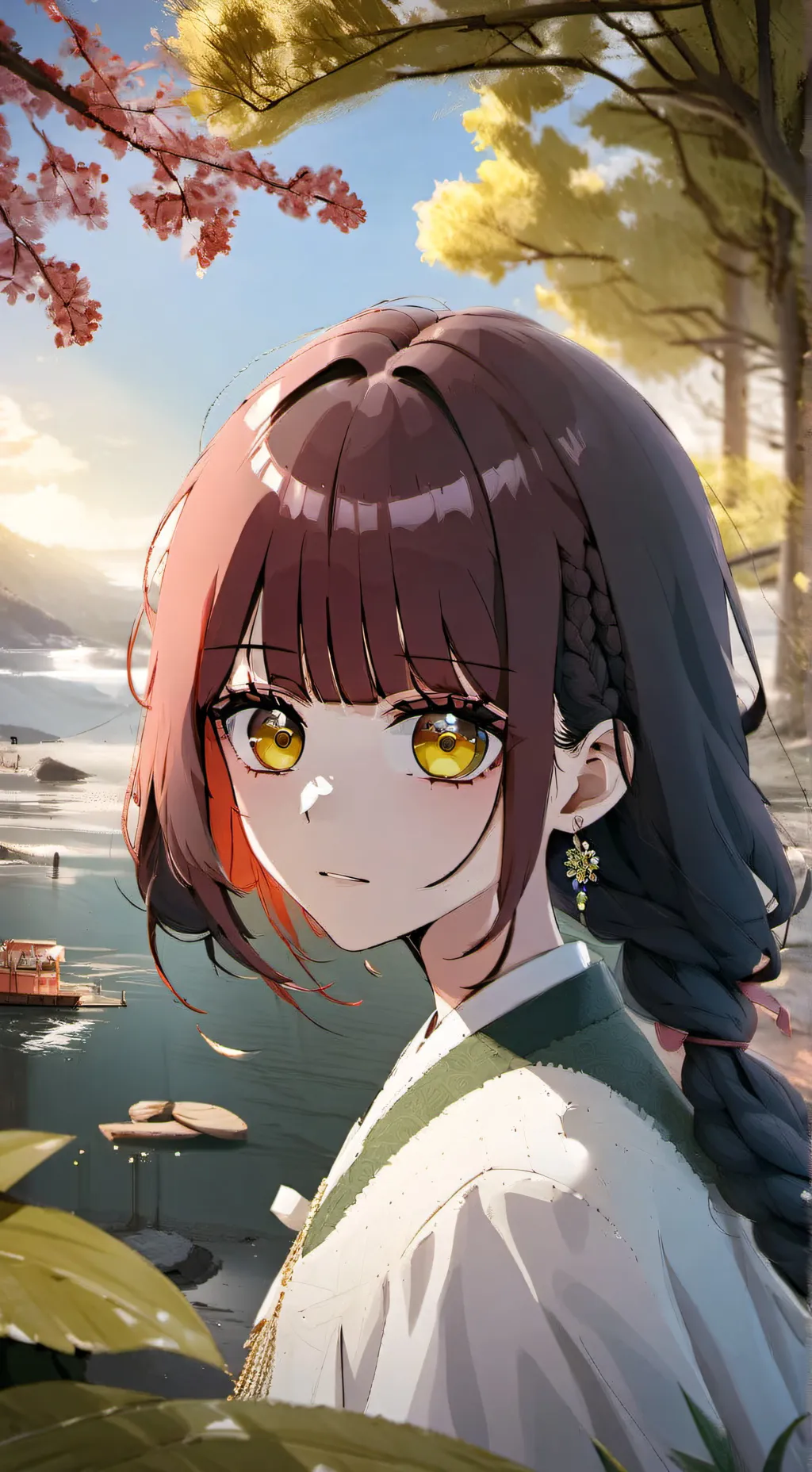 ai character: Arima Kana background