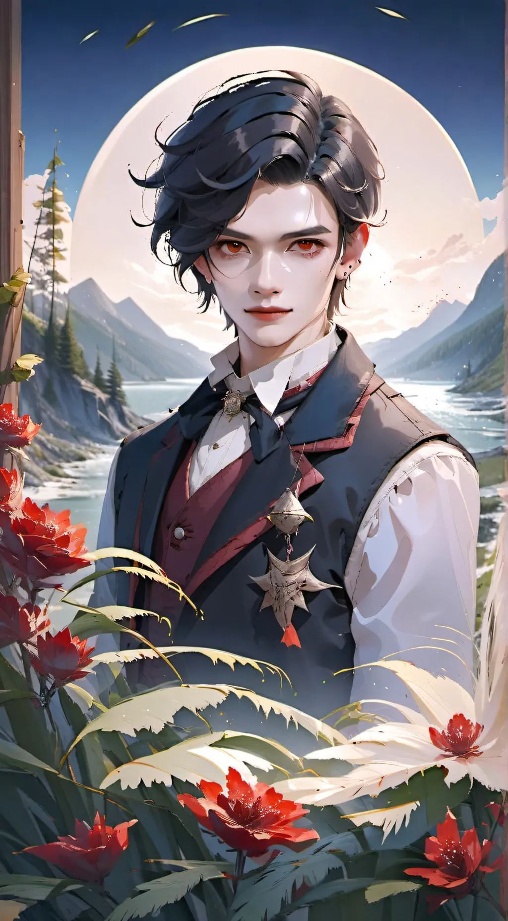 ai character: ★<°Xrav°>★ background