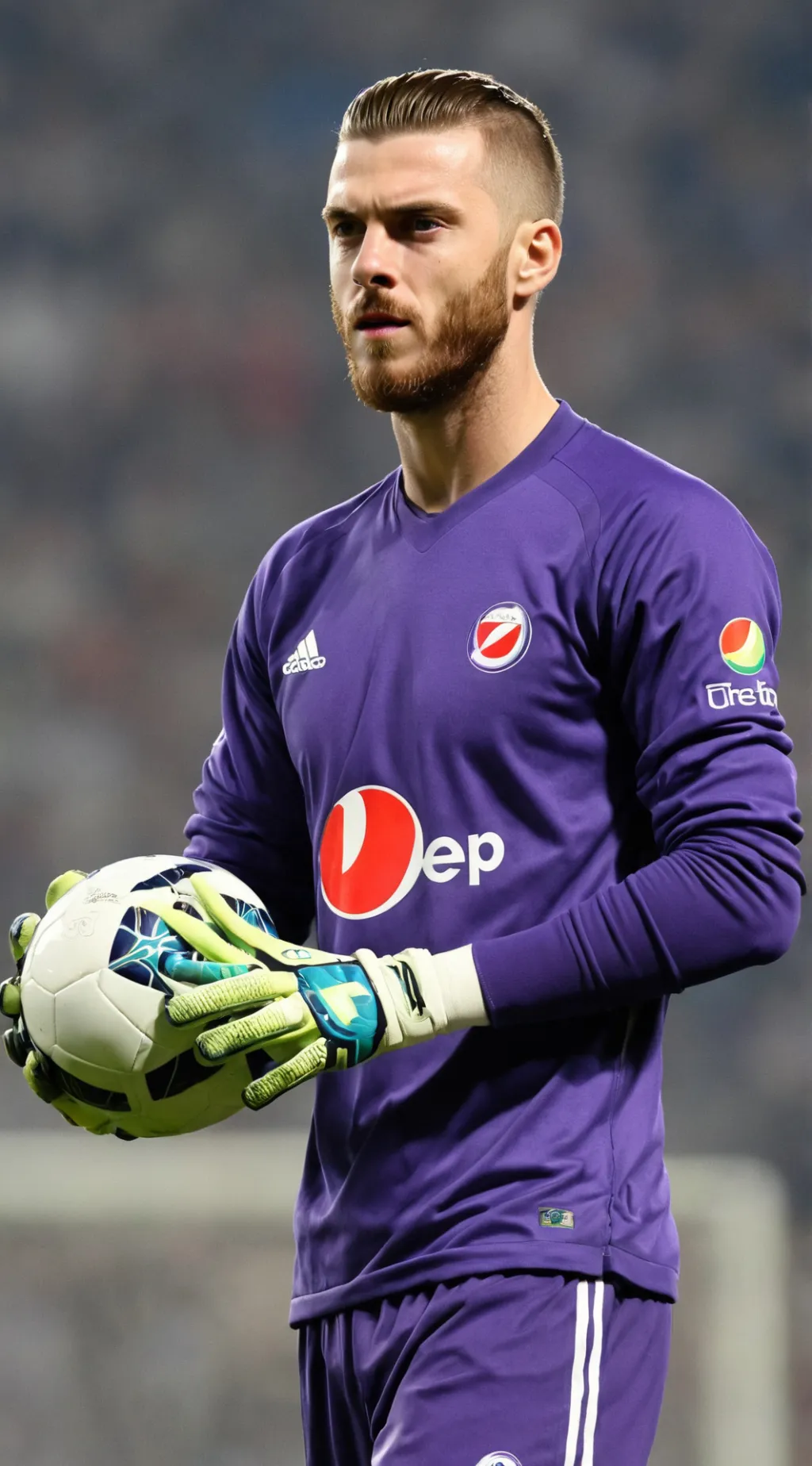 ai character: De Gea background