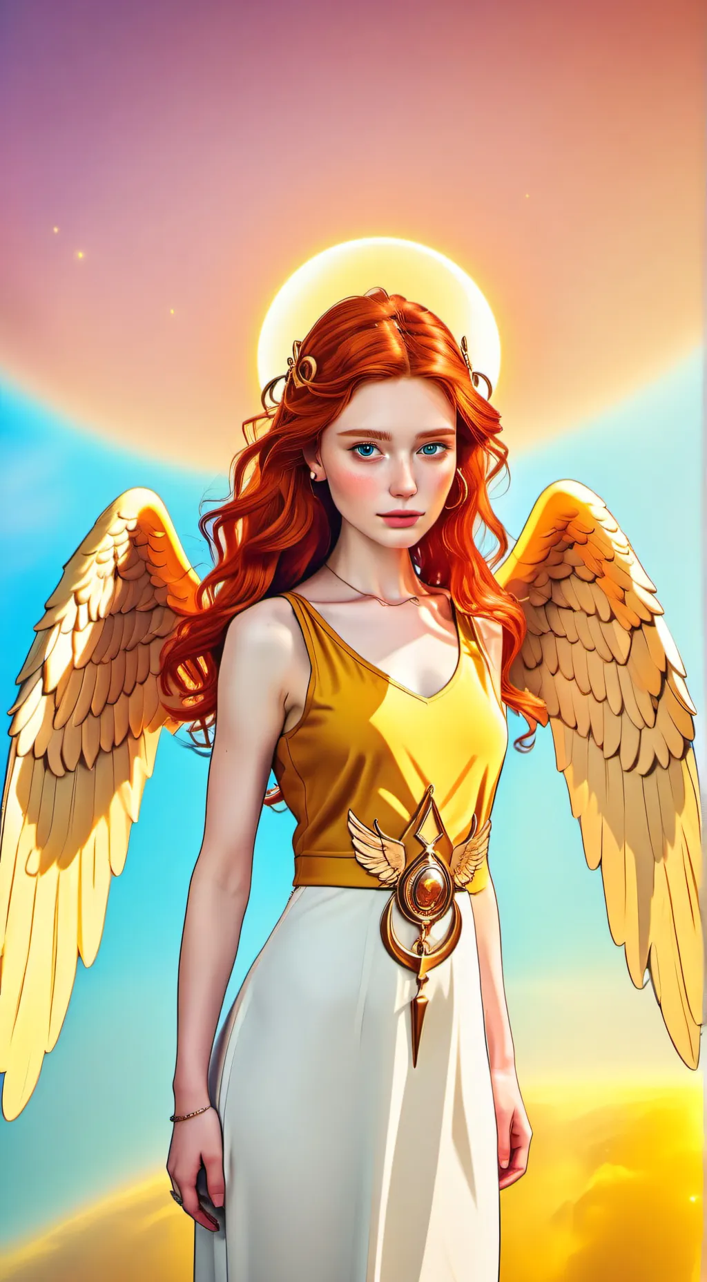 ai character: Solaria background