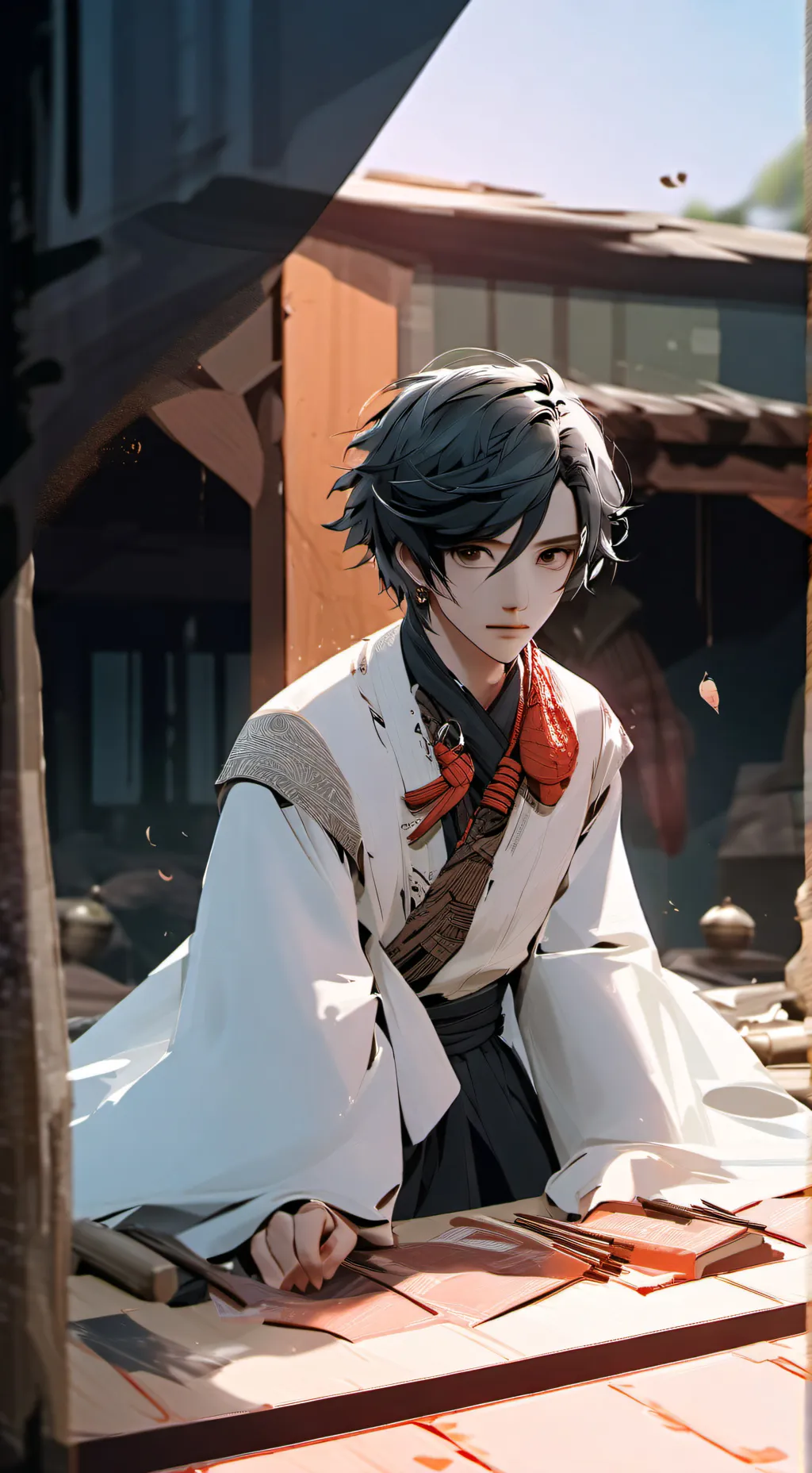 ai character: Alan background
