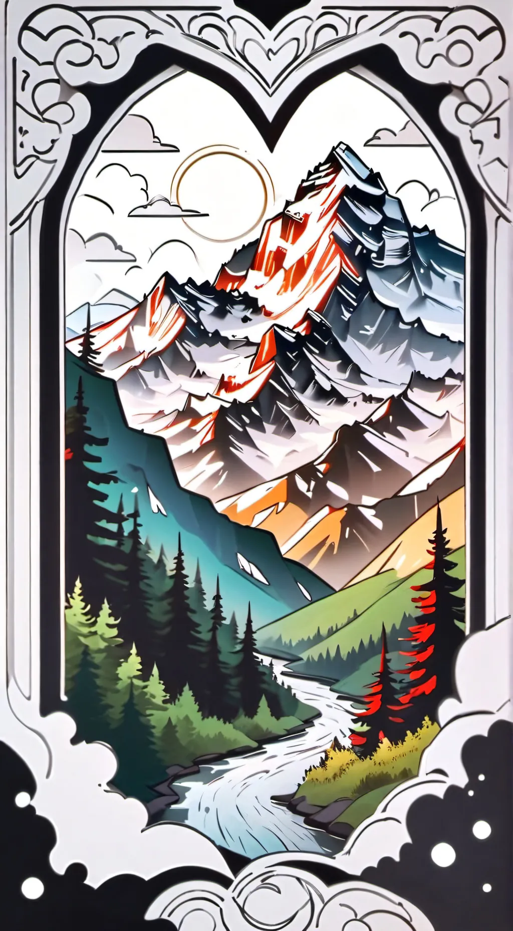 ai character: Raddy x Sky background