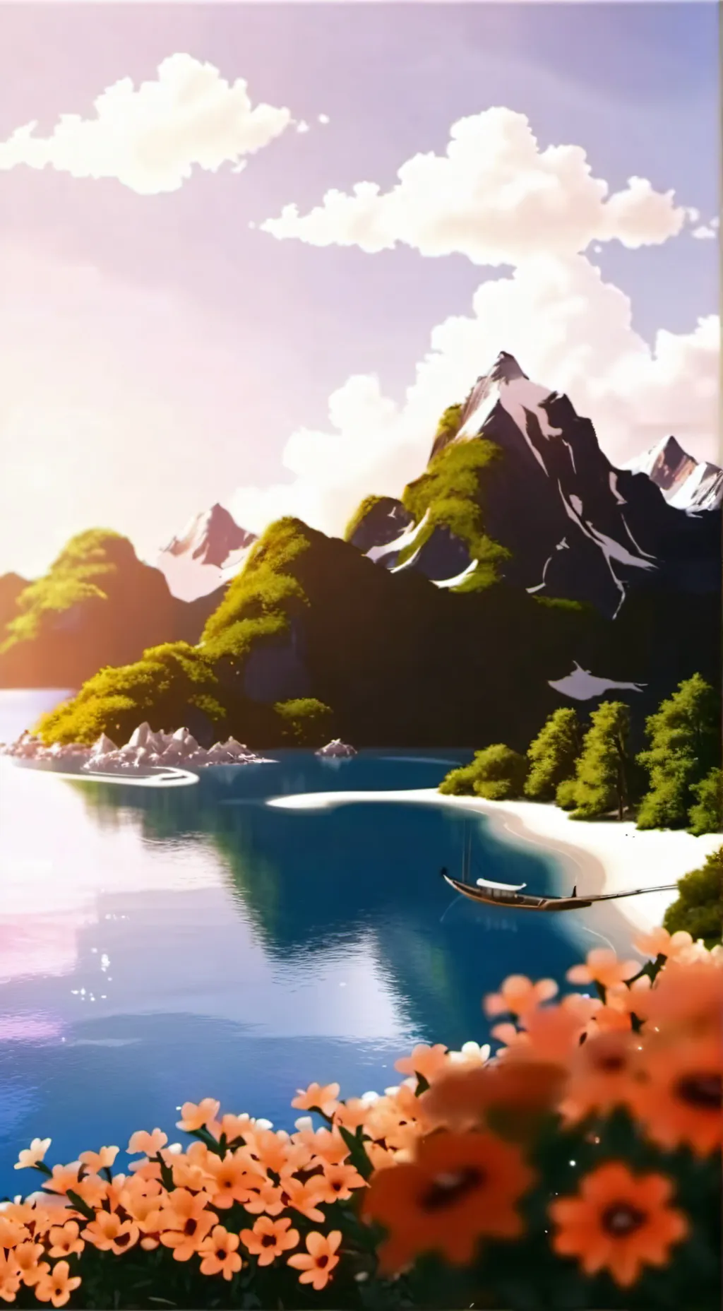 ai character: Youre Island background