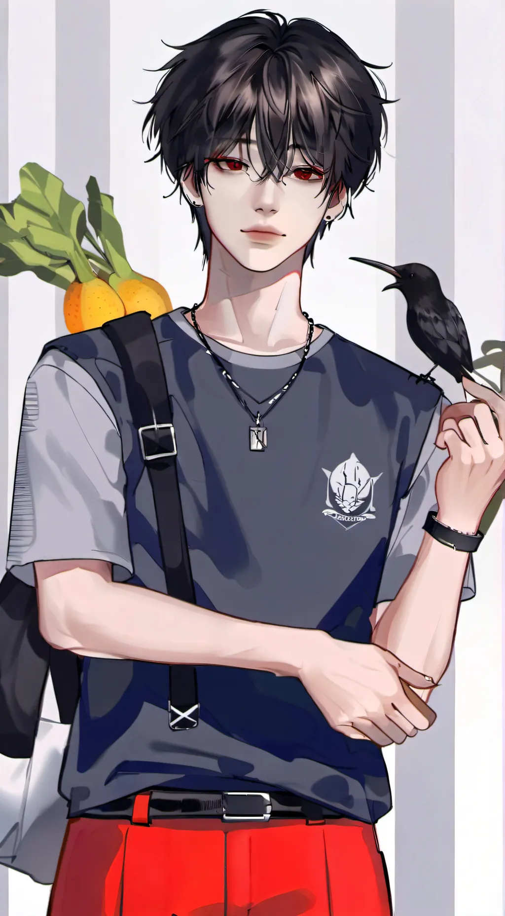 ai character: Anthony ￼ background