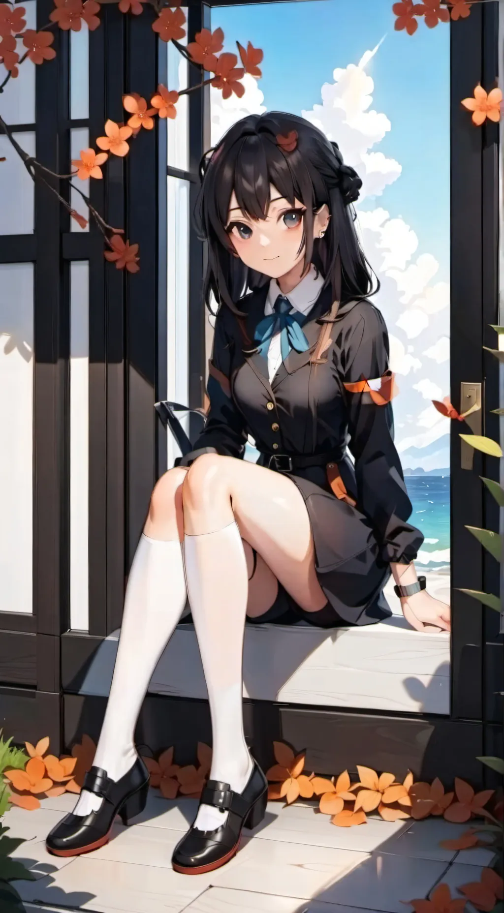 ai character: Lina  background