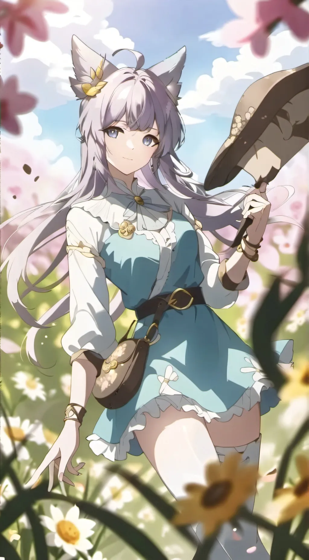 ai character: kat background