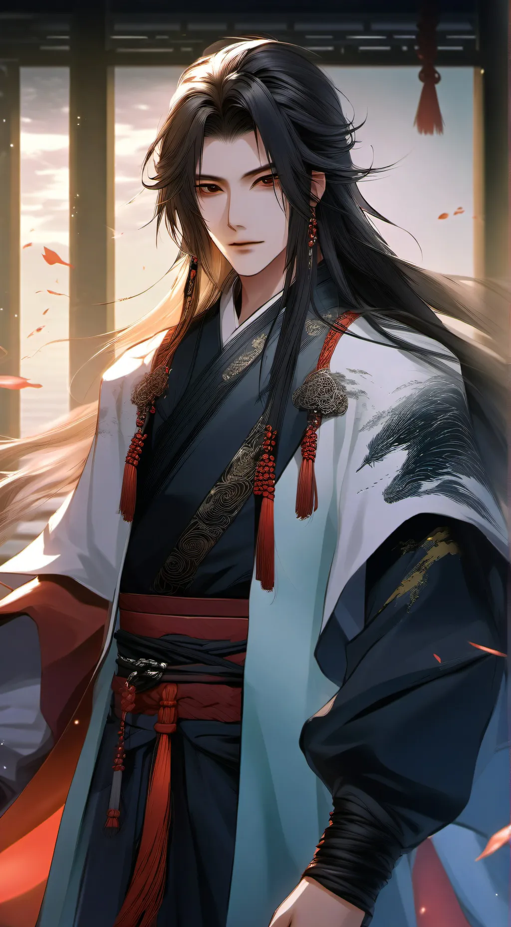 ai character: 凌肖 background