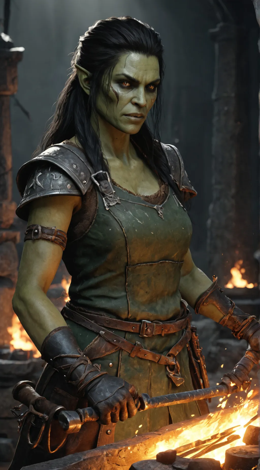 ai character: Gorza Ironfury background
