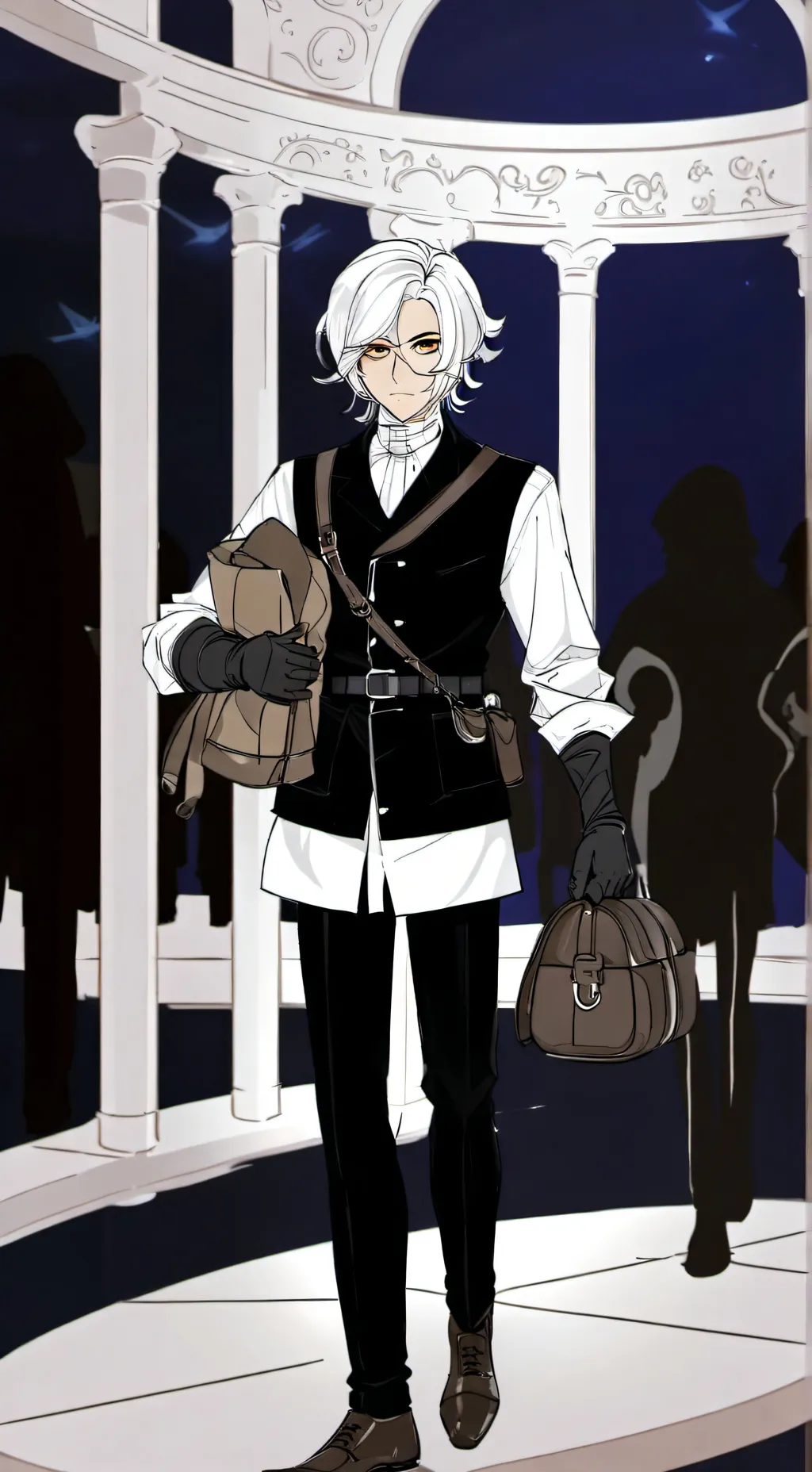 ai character: Kaito Haruno background