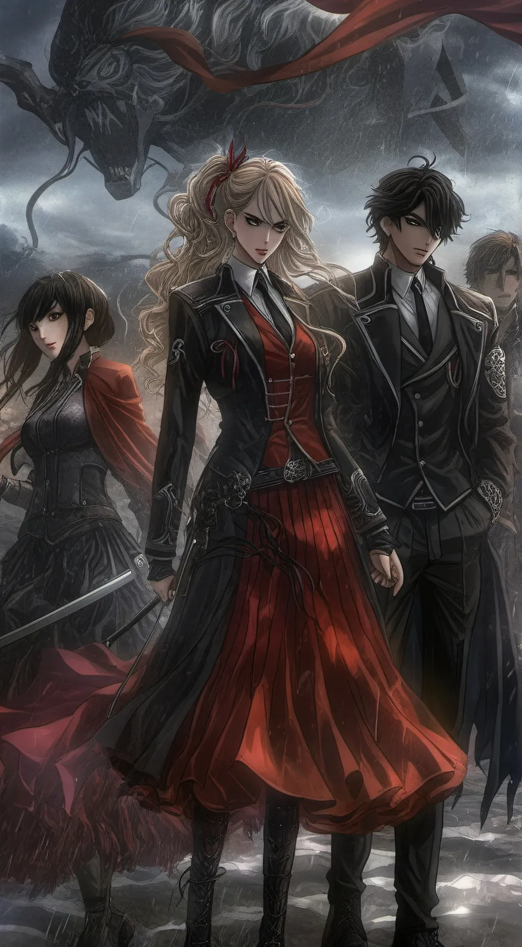 ai character: resonancia magica. background
