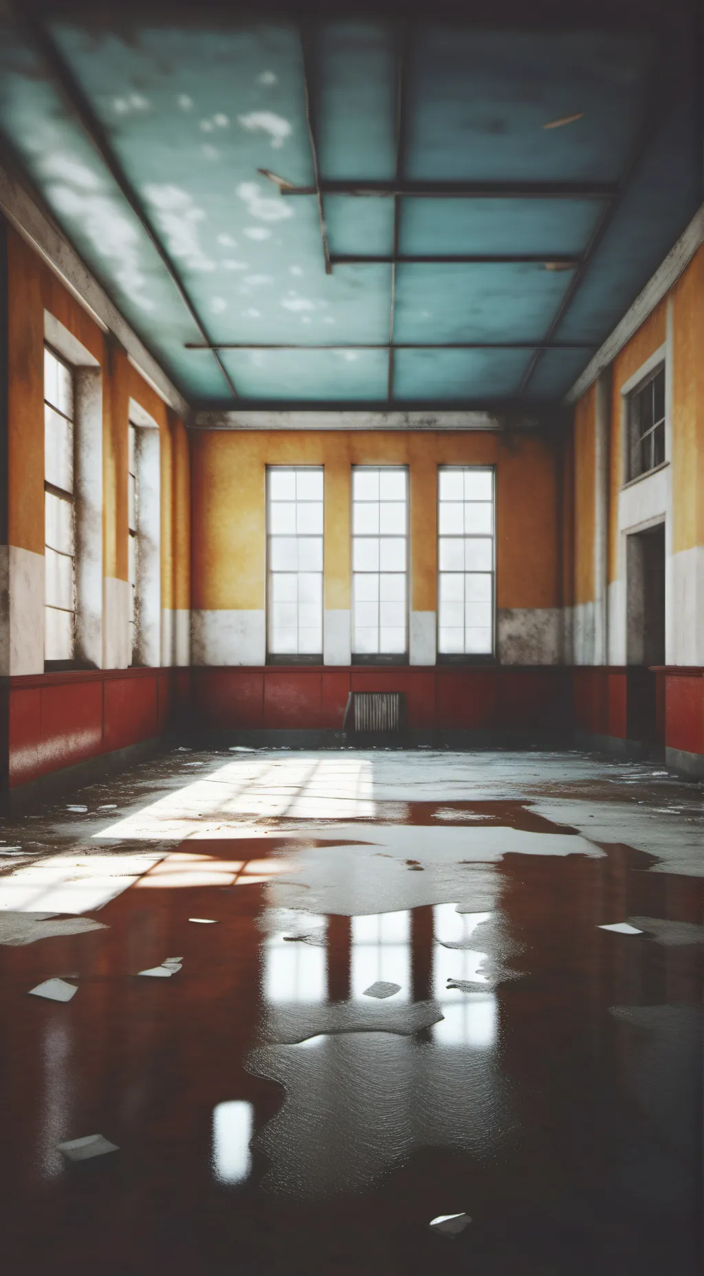 ai character: school spirits background