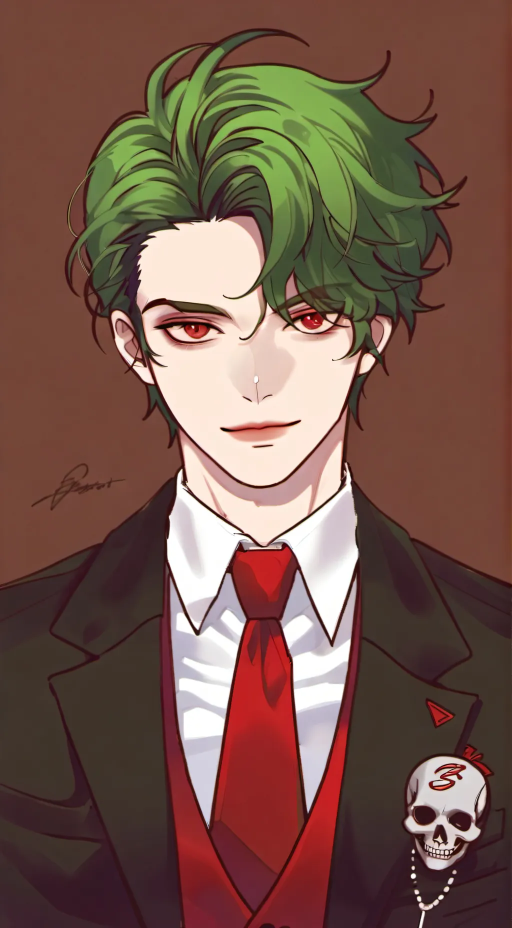 ai character: Joker background