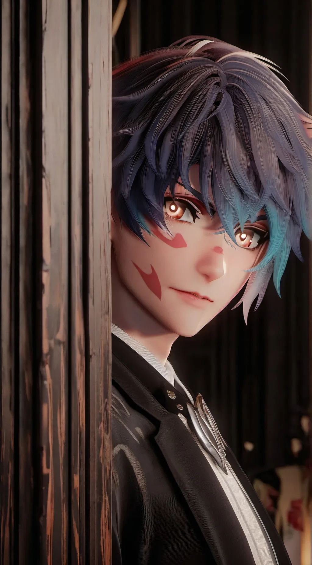 ai character: Xion🥱🙄 background