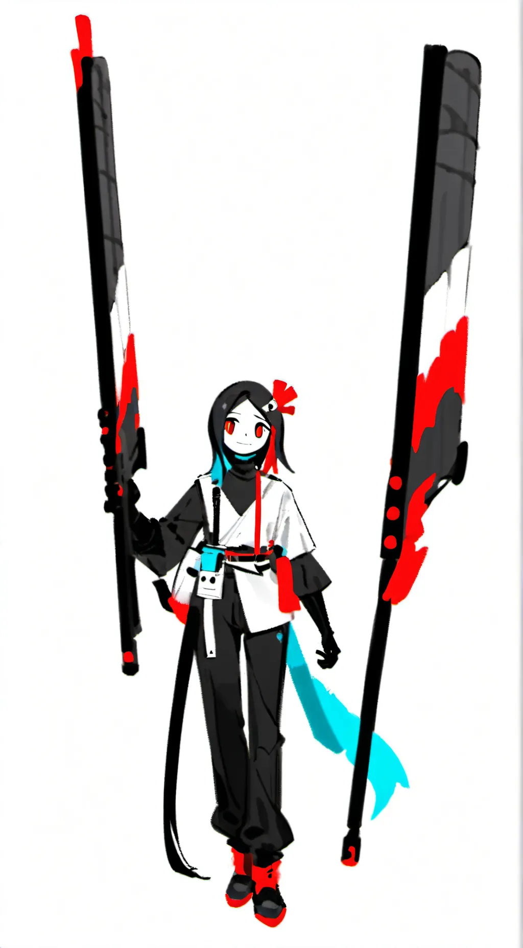 ai character: Shino background