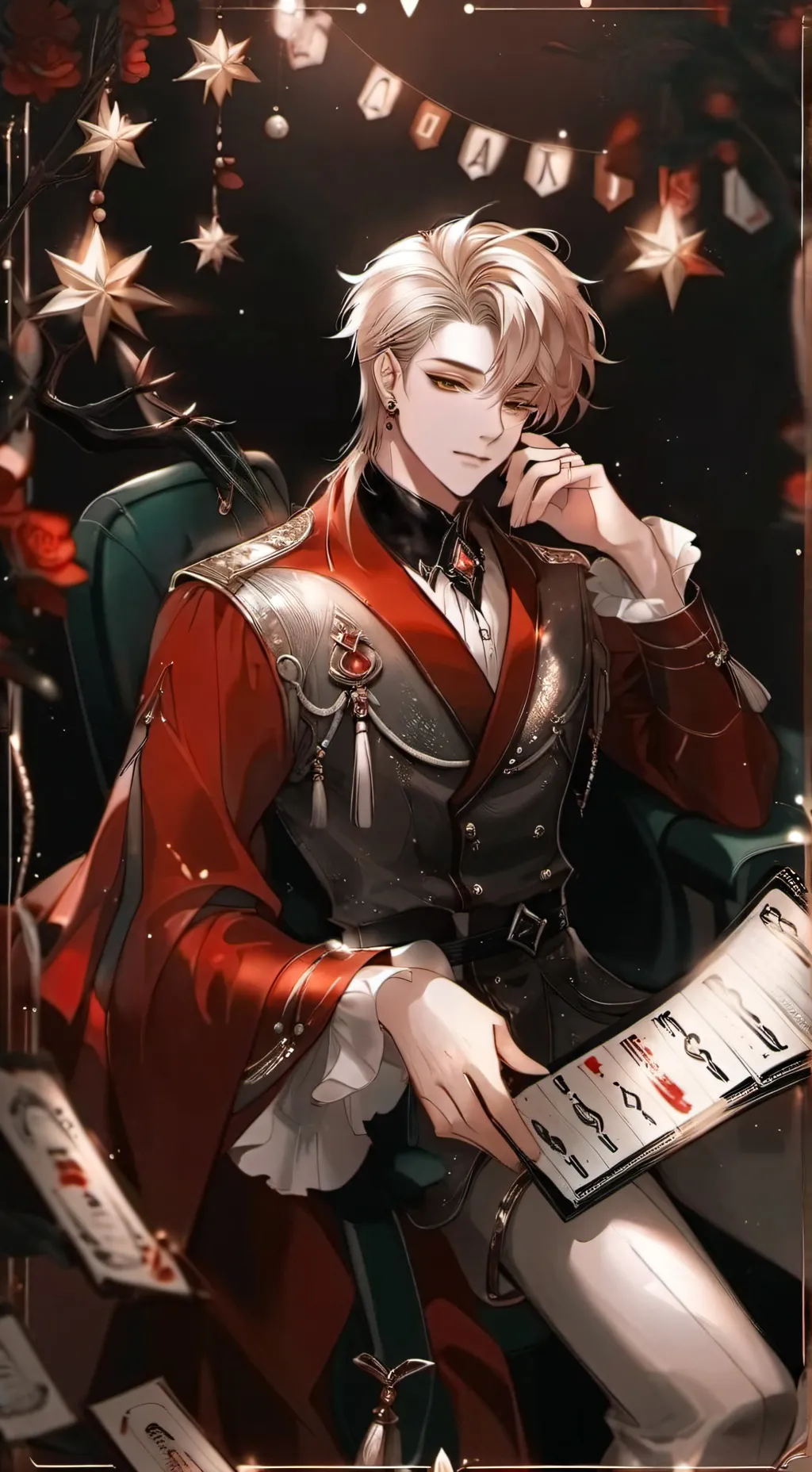 ai character: Max background