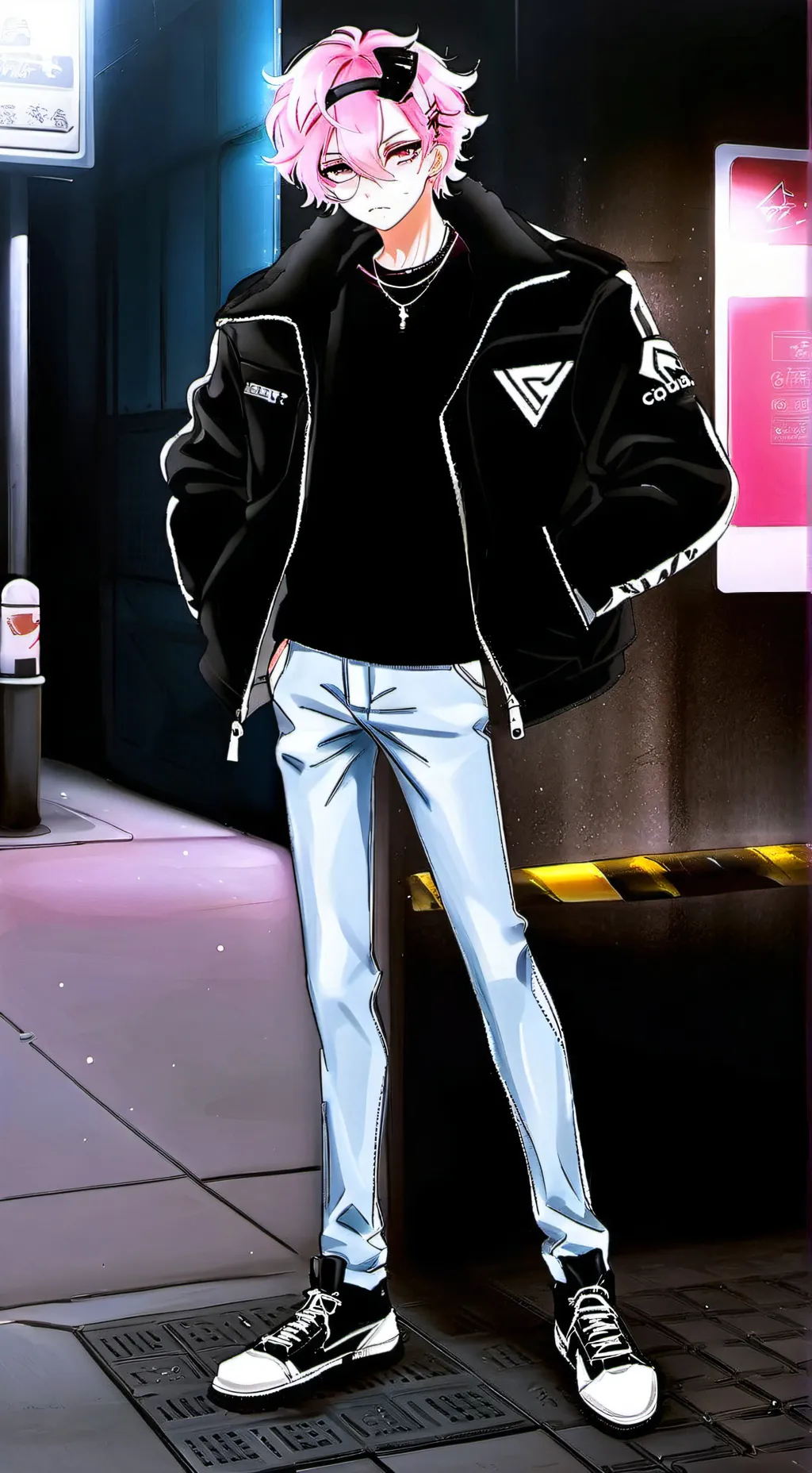 ai character: †Aws† background