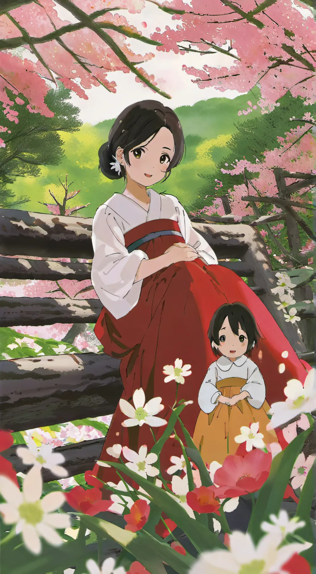 ai character: Girl k8dnapper background