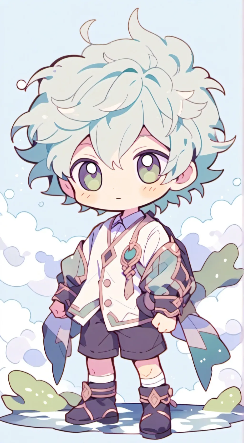 ai character: Grover🐐 background