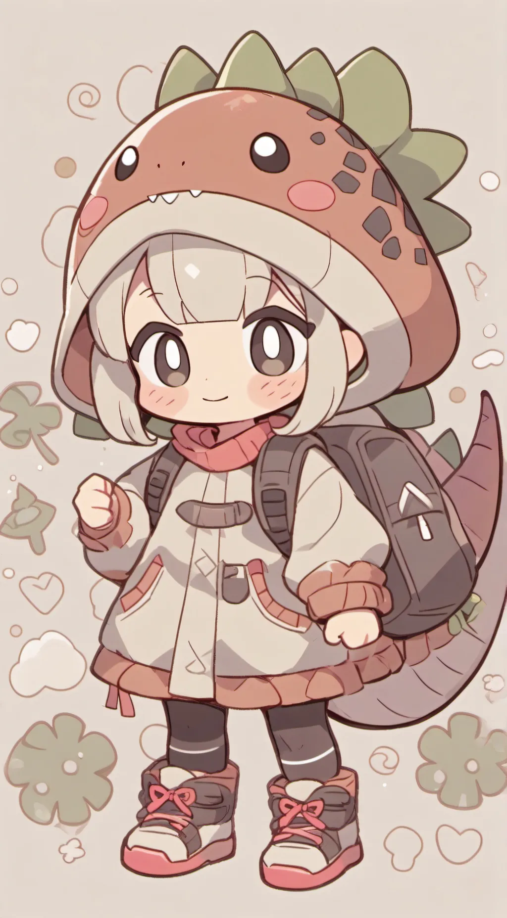 ai character: Shelly √~~√ background