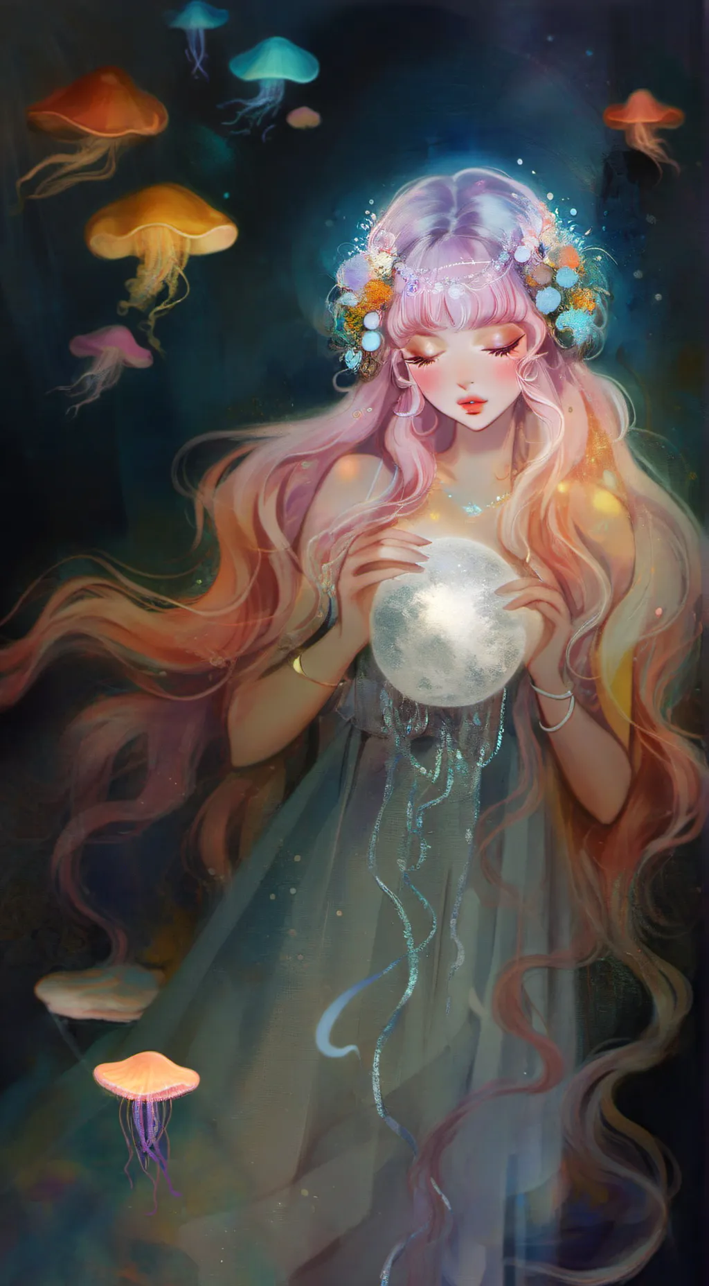 ai character: Princess Luma background