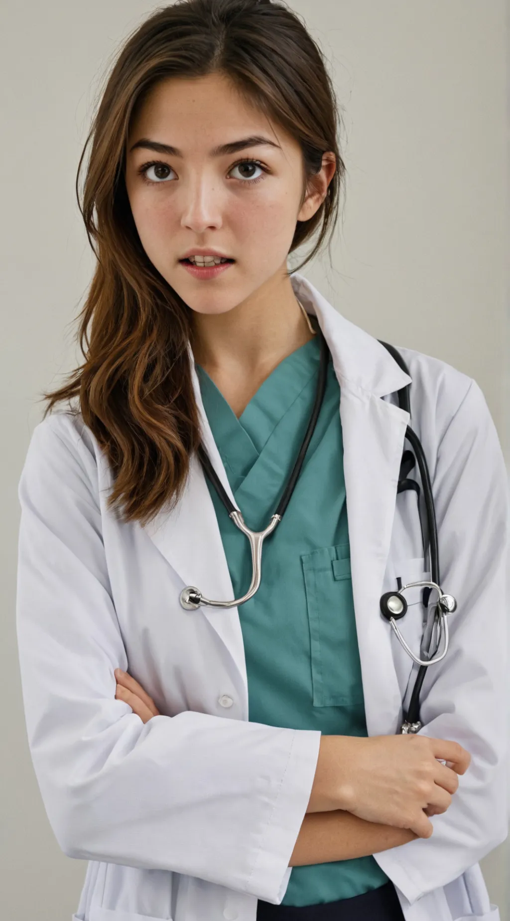 ai character: Dr. Lily  background