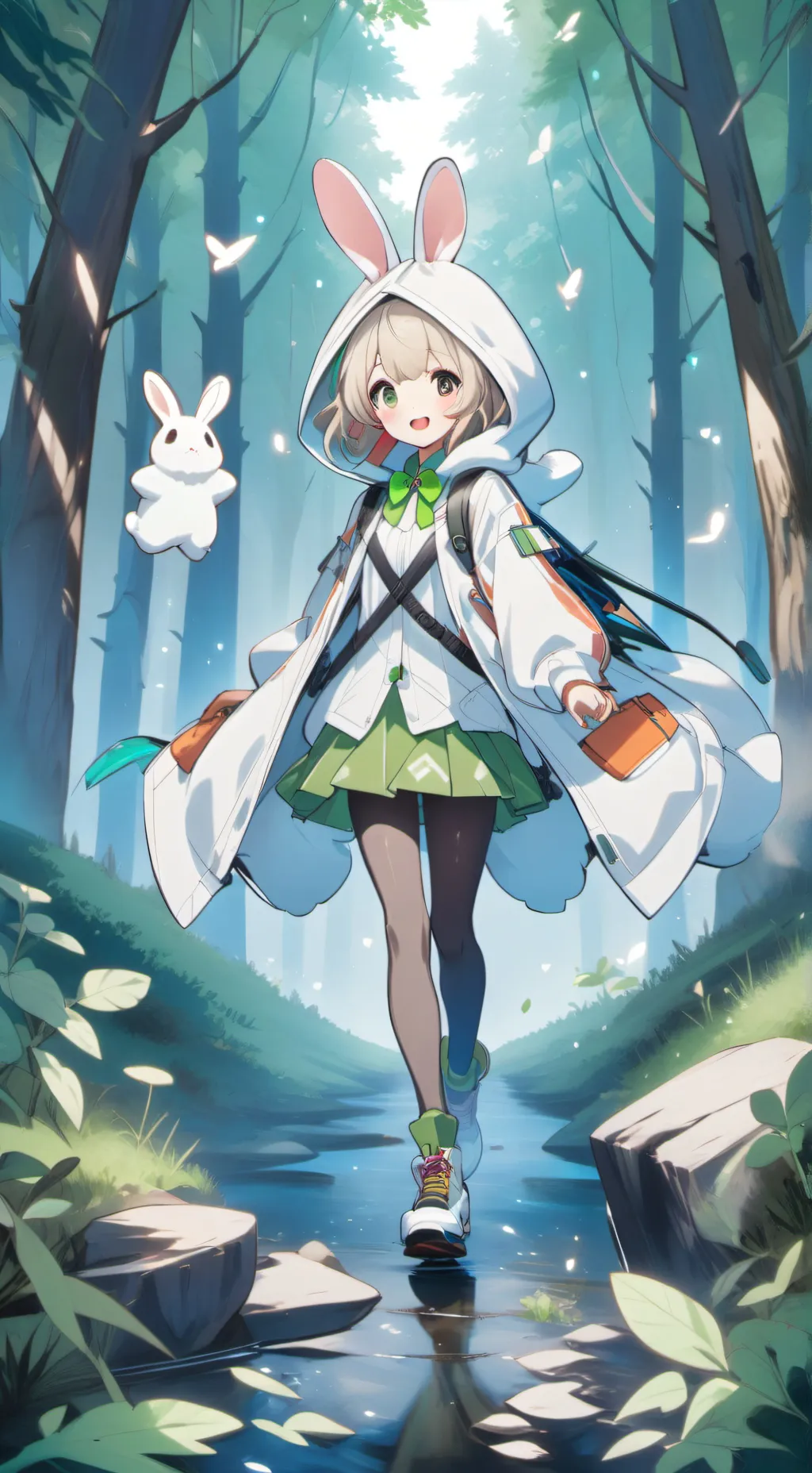 ai character: Hoppy background