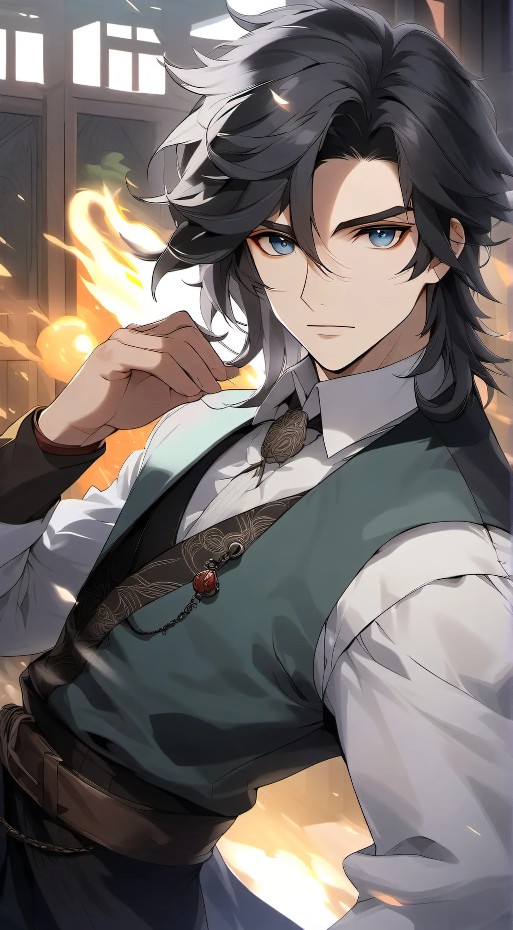 ai character: Xandro background