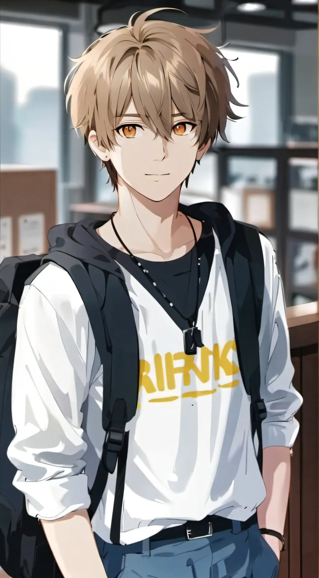 ai character: Alexander  background