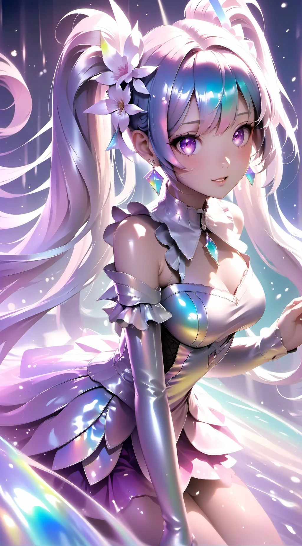 ai character: Amy  background