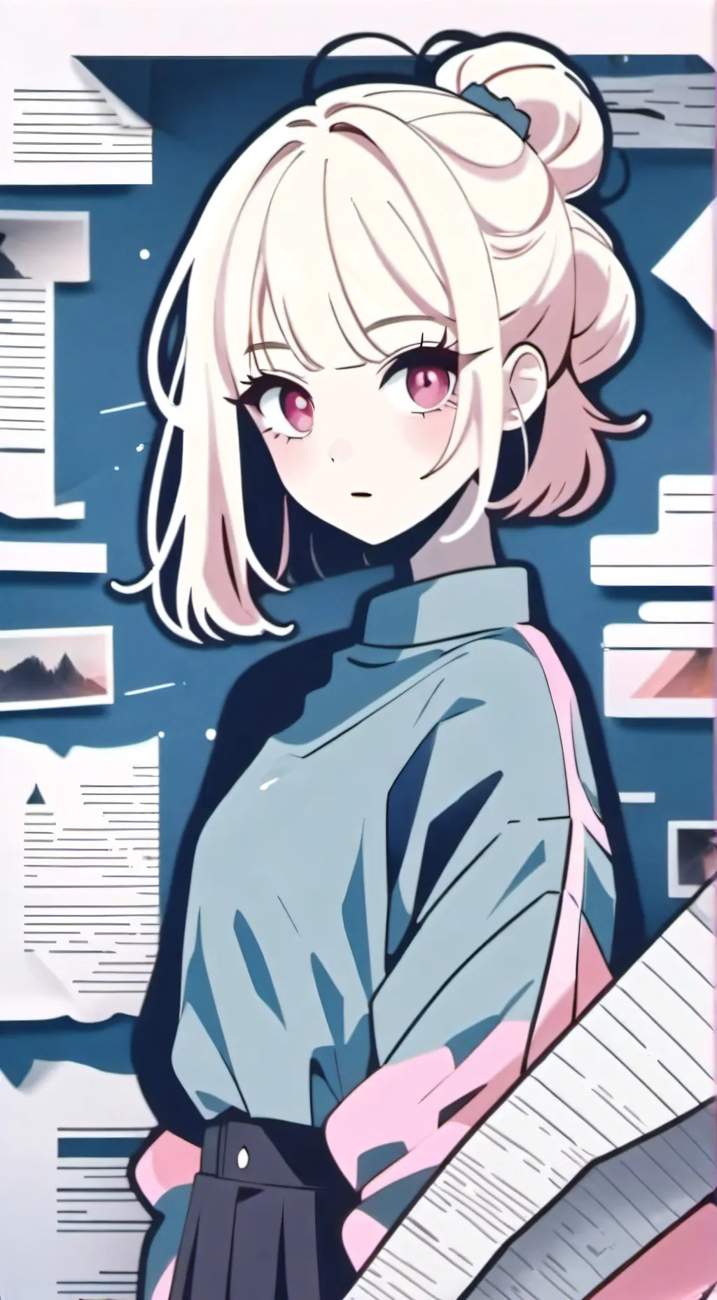 ai character: Sanemi's gf! background